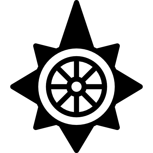 Wheel Ship Symbol Star Steering Transparent PNG Image