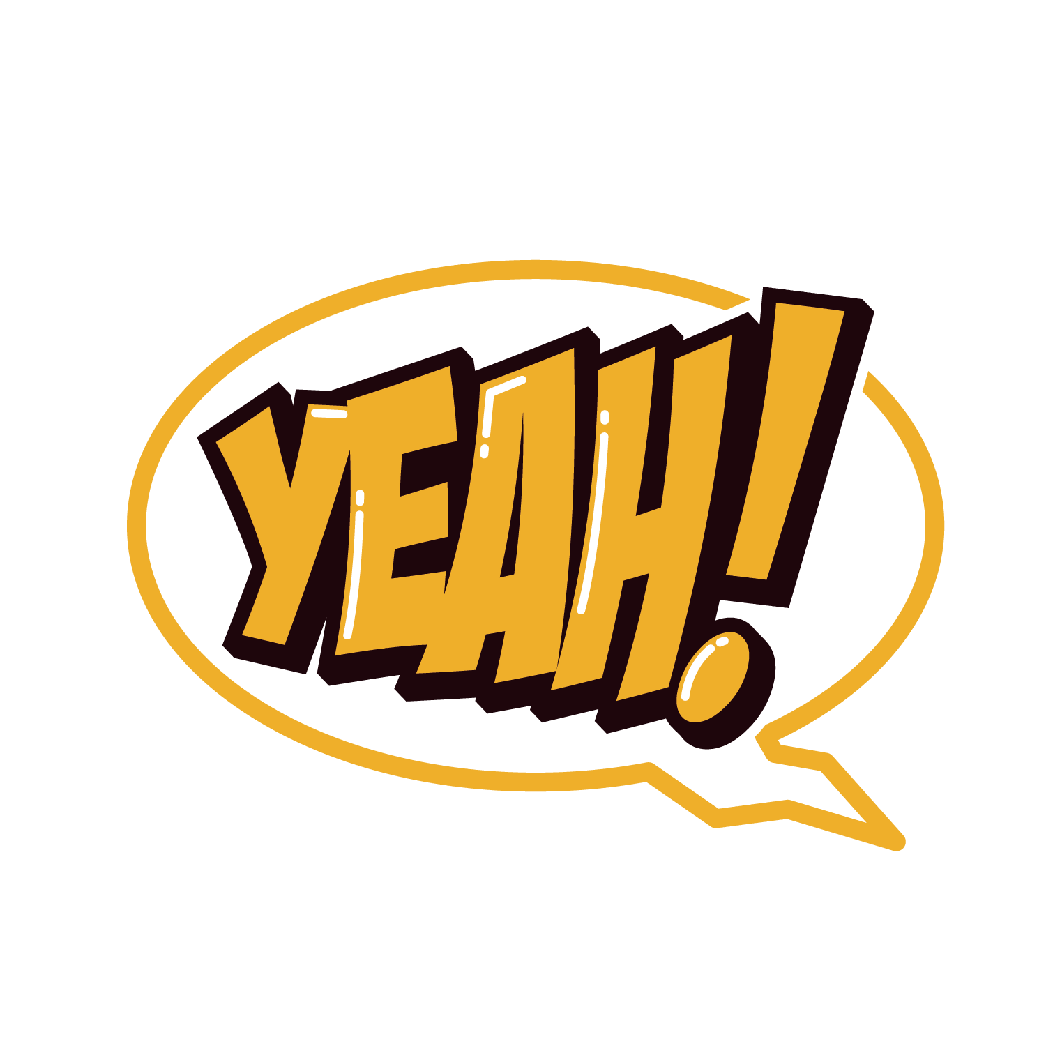 Comics Text Typography Area Transparent PNG Image