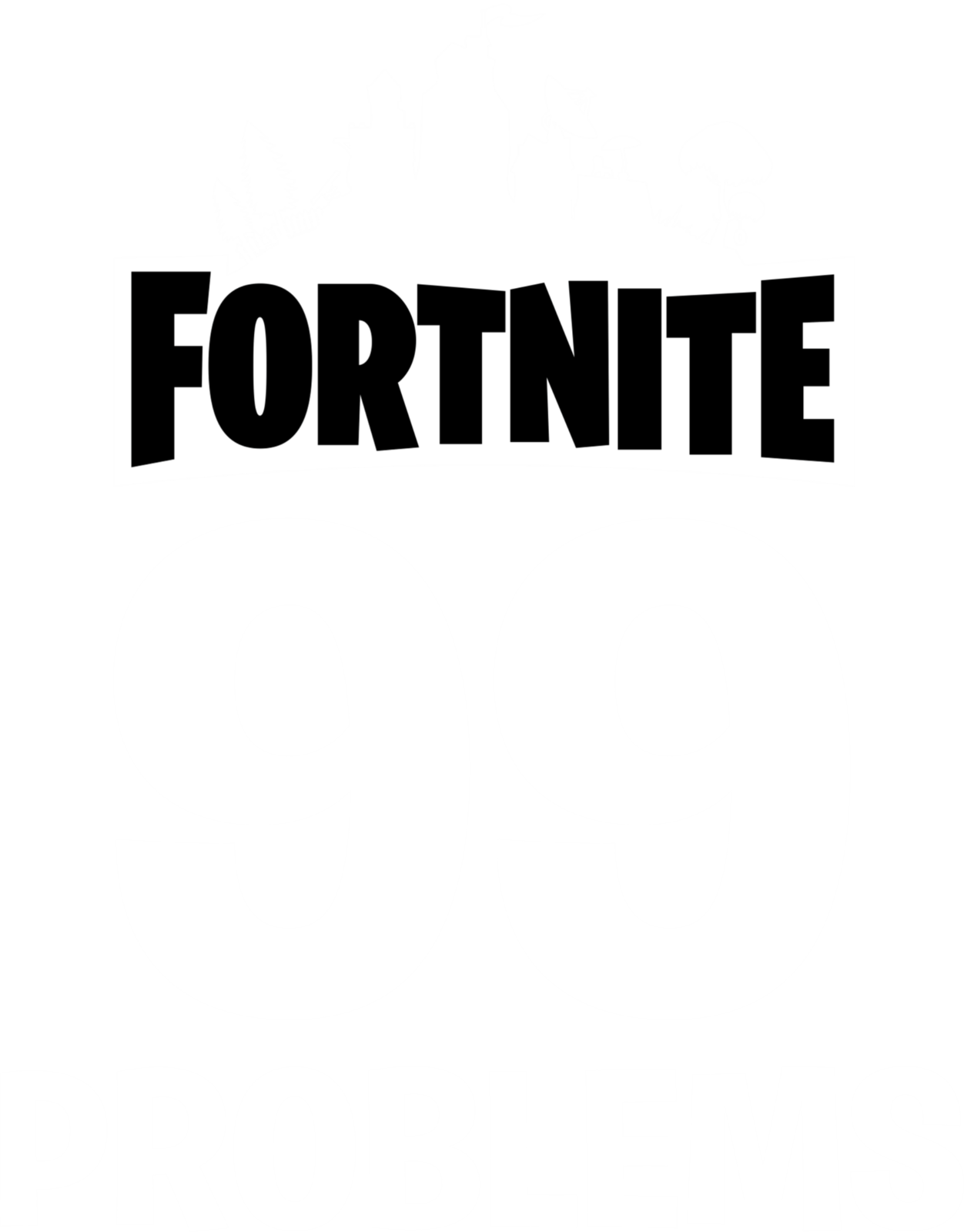 Logo Brand Black Fortnite Text Transparent PNG Image