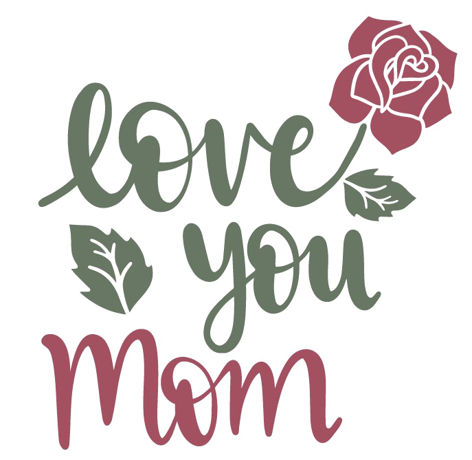 Pink Logo Brand Love Text Transparent PNG Image