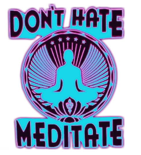 Blog Logo Meditation Blue Purple Transparent PNG Image