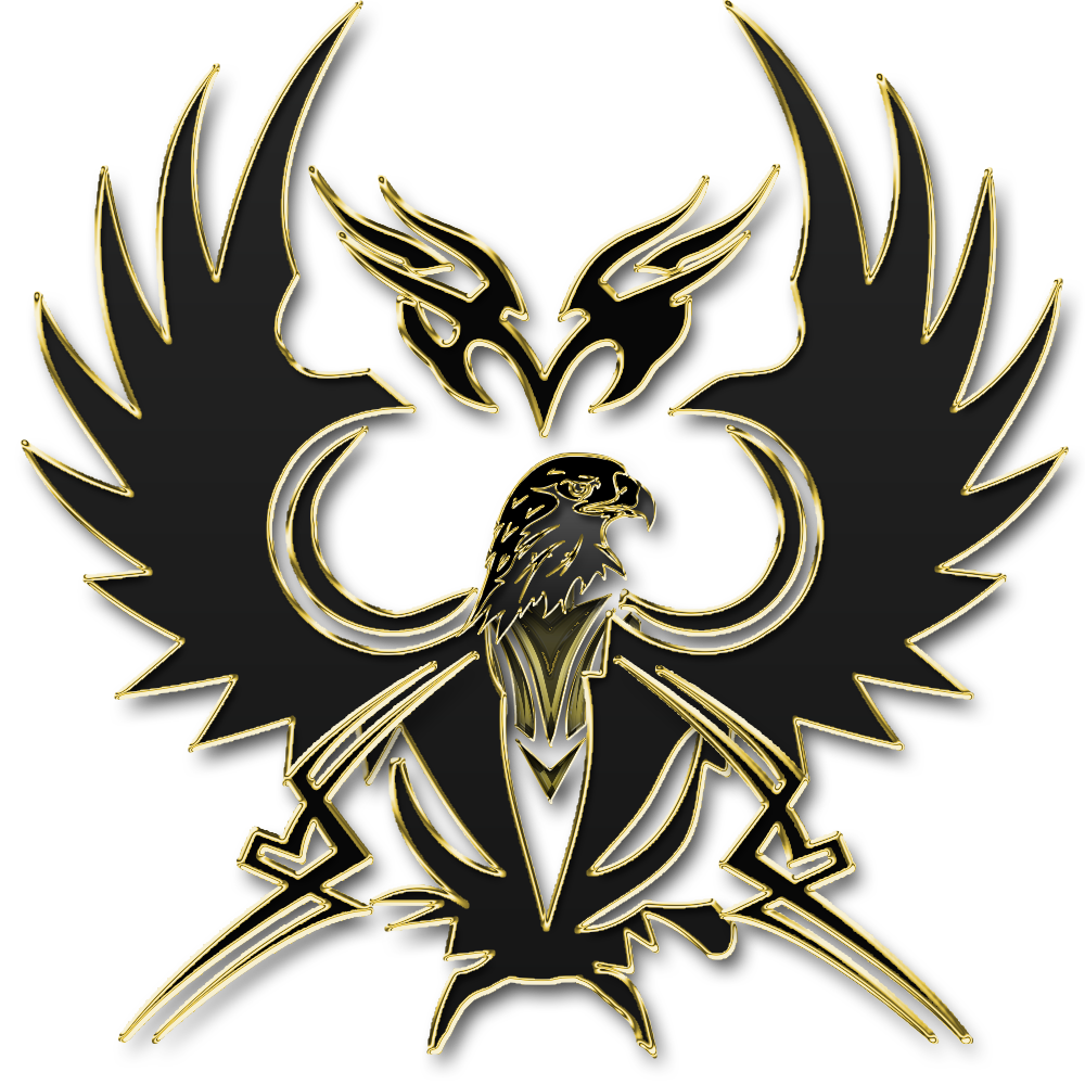 Warframe Wing Emblem Bird Logo Transparent PNG Image