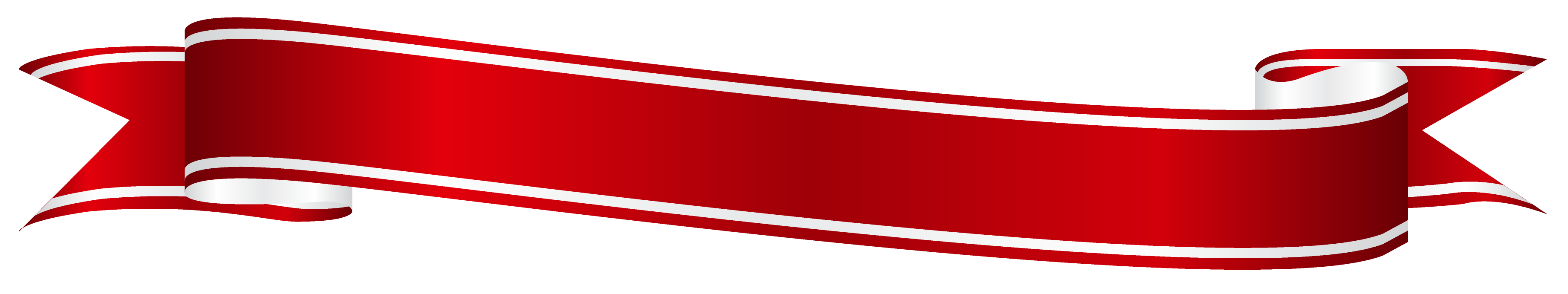 Angle Brand Banner Red Ribbon Transparent PNG Image