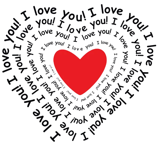 I Word You Love Transparent PNG Image