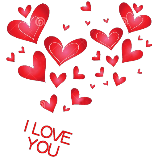 I Word You Love Transparent PNG Image