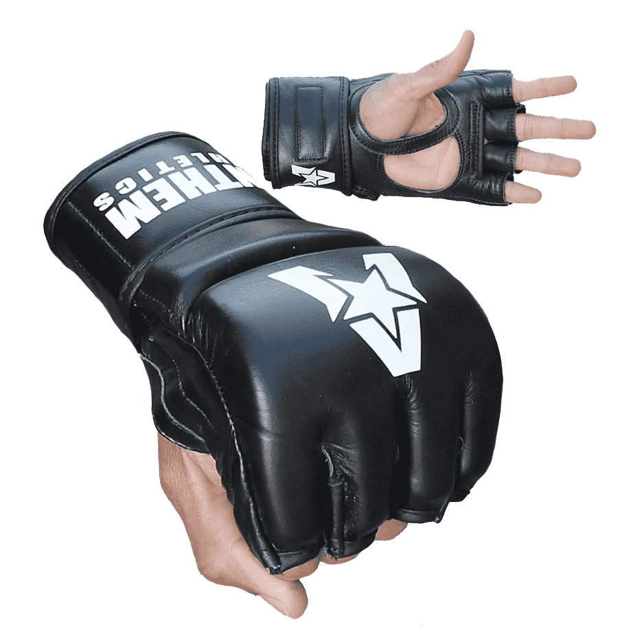Mma Gloves Black Transparent PNG Image