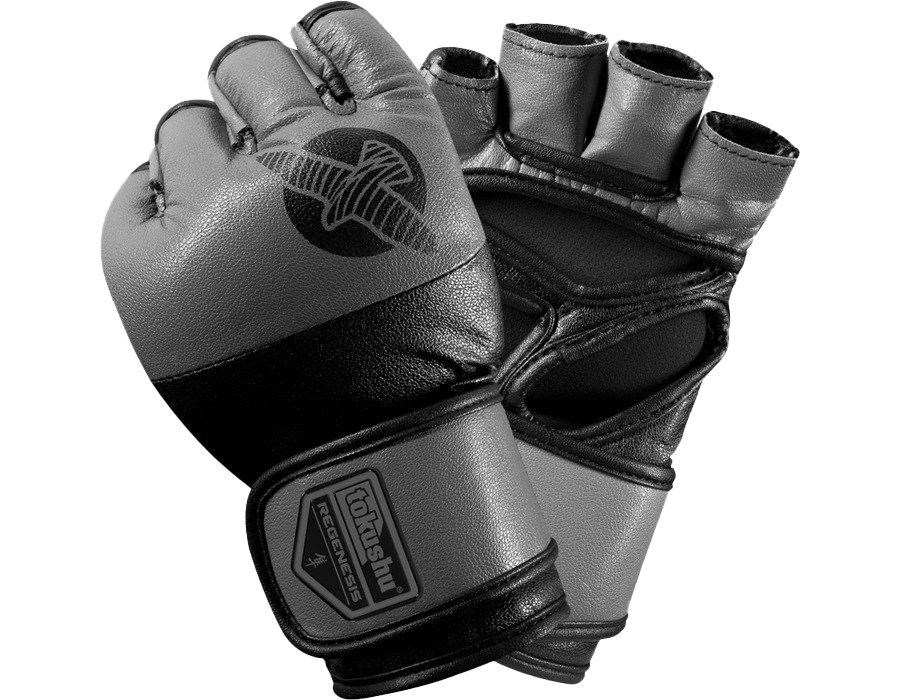 Mma Gloves Black Transparent PNG Image
