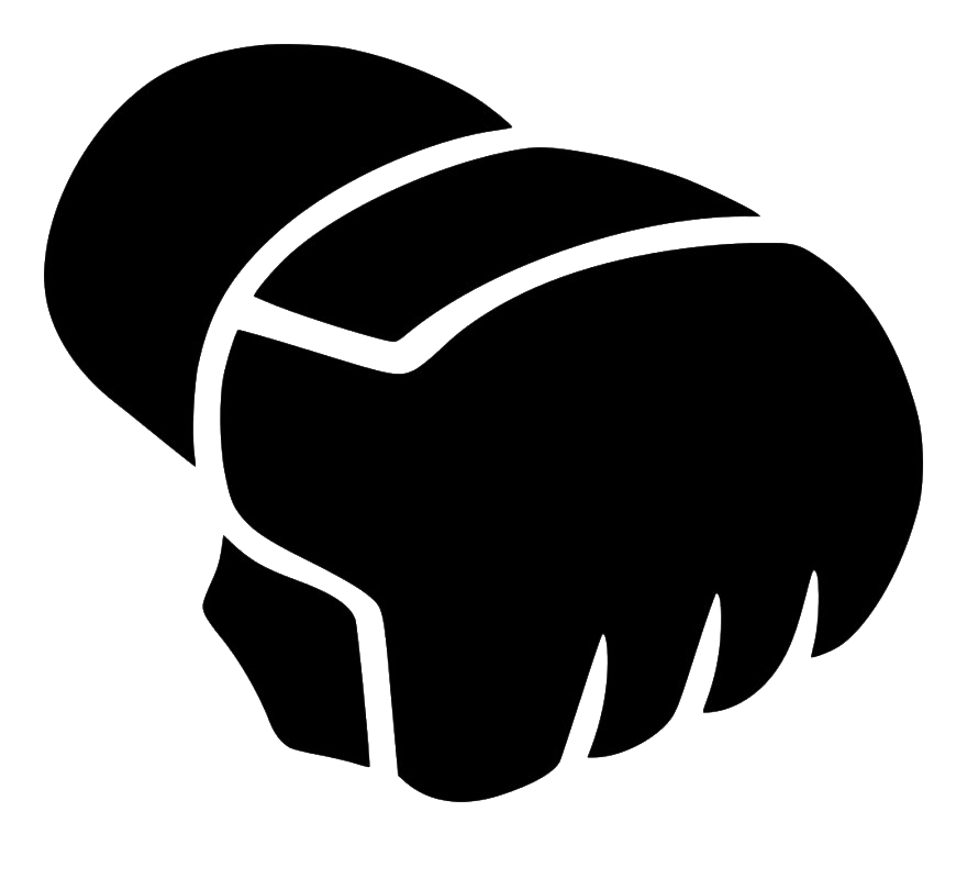Mma Gloves Black Transparent PNG Image
