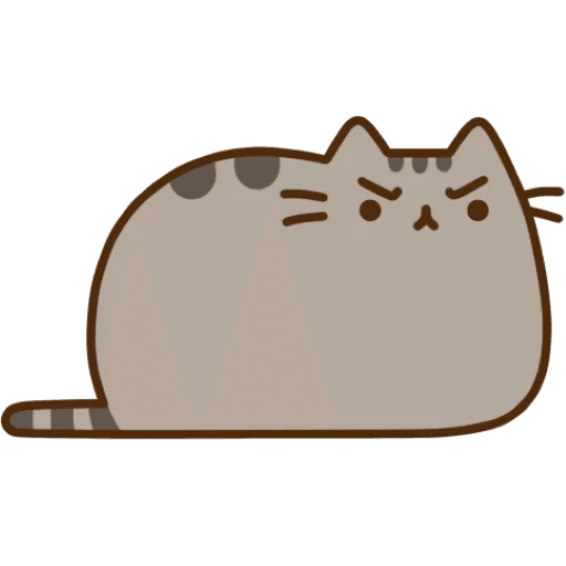 Anger Brown Pusheen Carnivoran Cat Transparent PNG Image