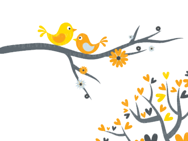 Love Birds Transparent PNG Image