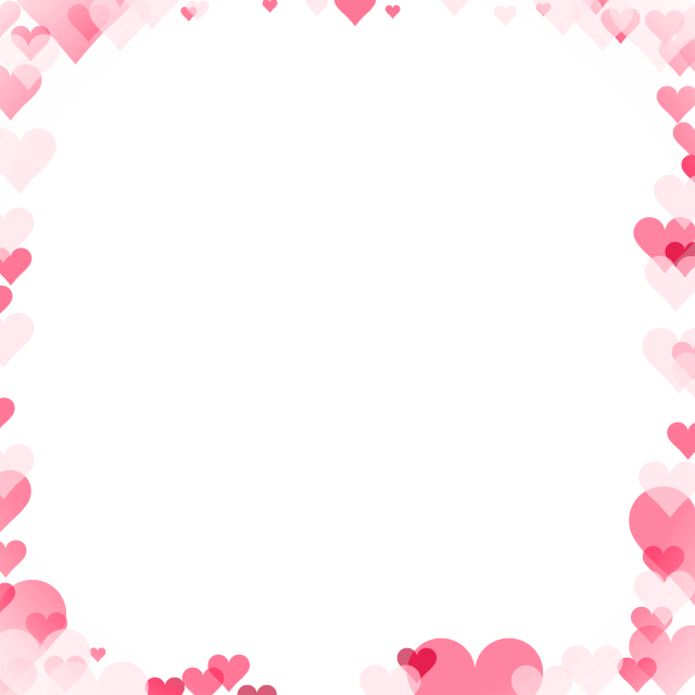 Love Frame Transparent PNG Image