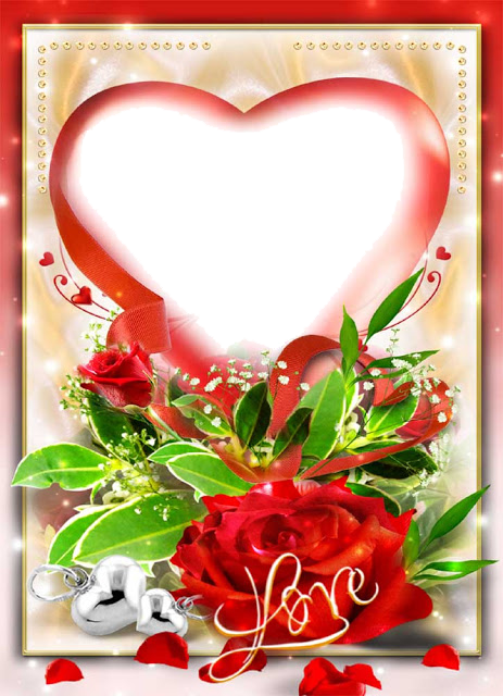Love Frame Background Transparent PNG Image