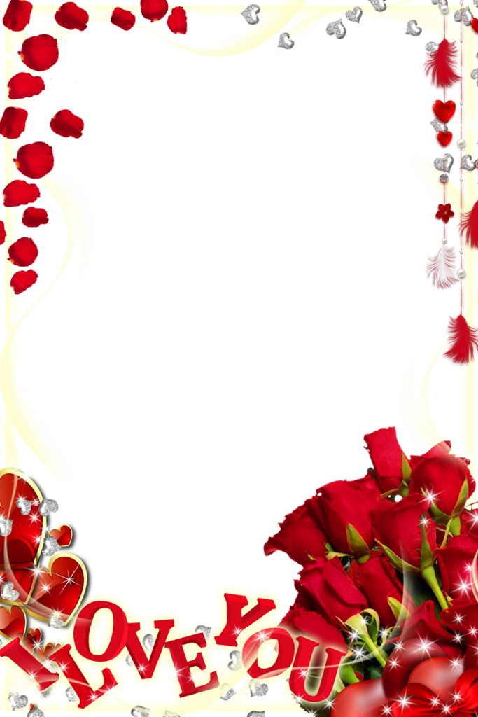 Love Frame Transparent PNG Image