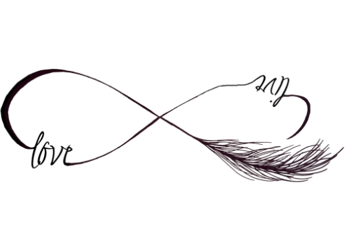 Love Tattoo Transparent PNG Image