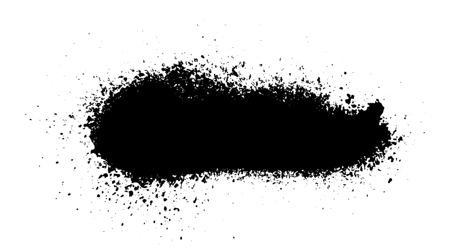 Black Brush Texture Transparent PNG Image