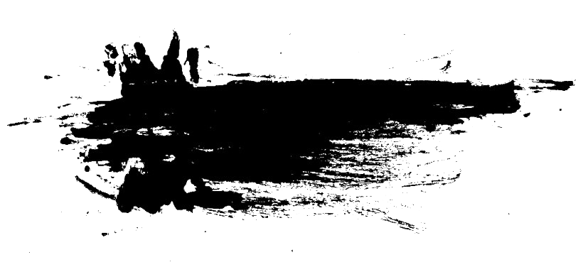 Black Brush Texture Transparent PNG Image