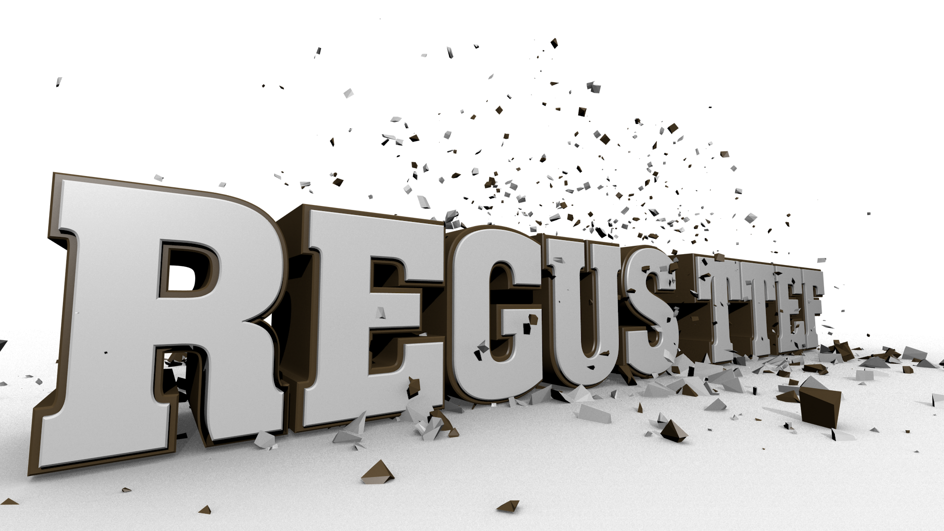 Text 3D Transparent PNG Image