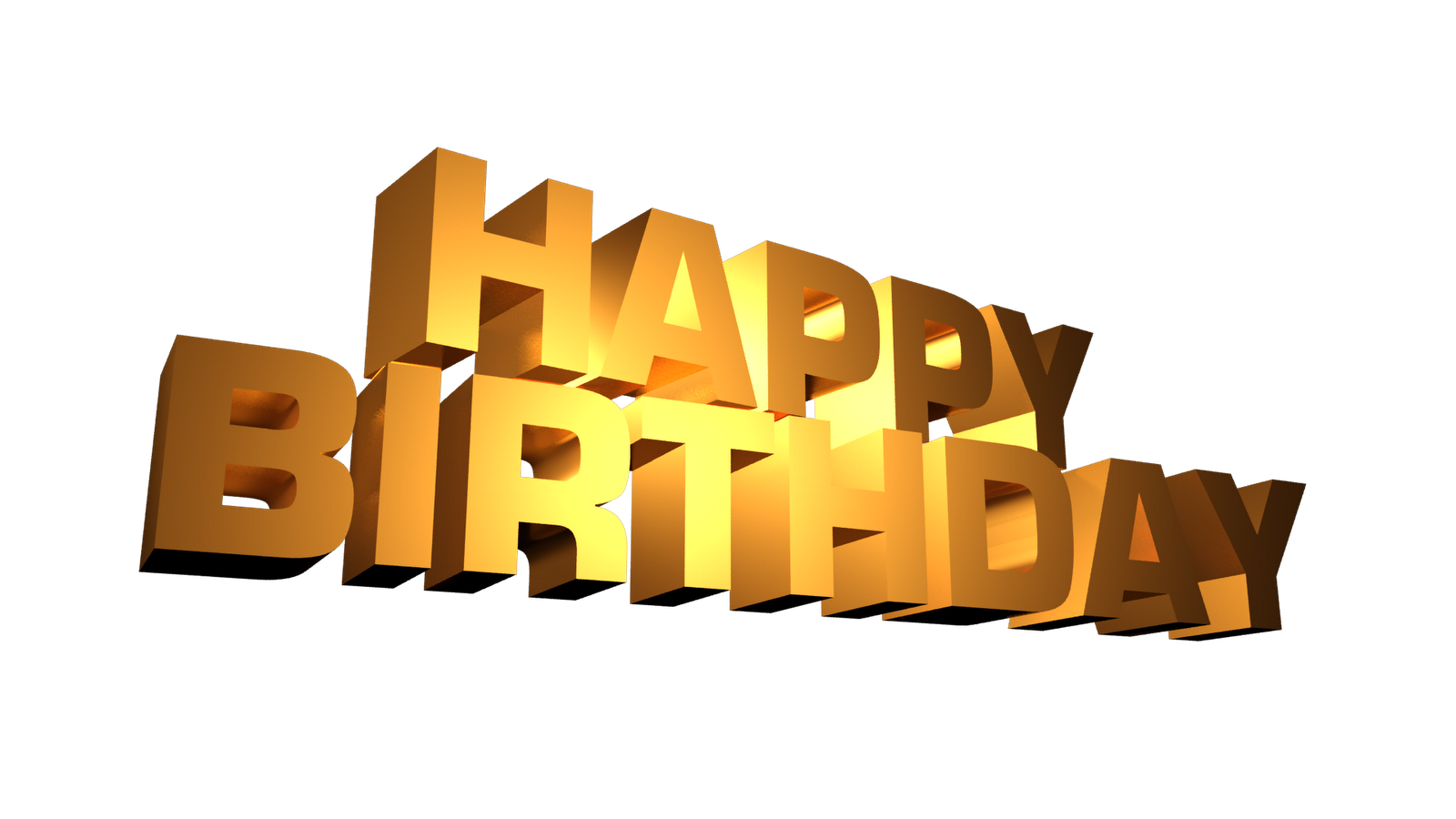Text 3D Transparent PNG Image