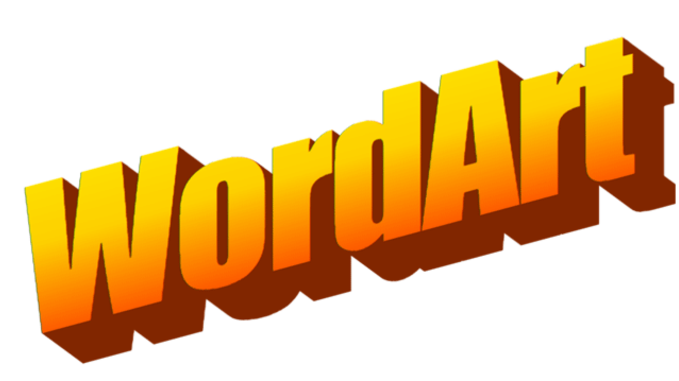 Text 3D Transparent PNG Image