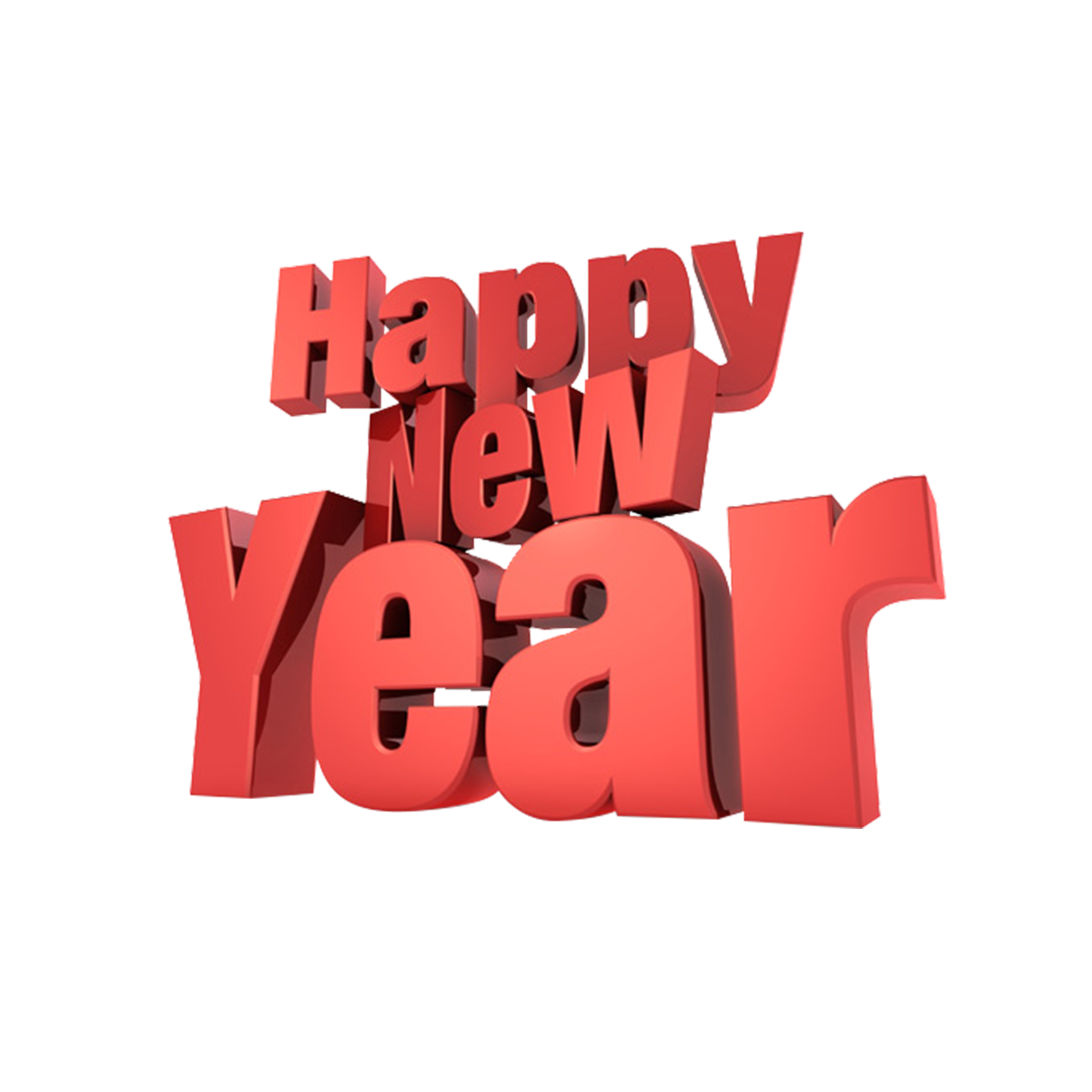 Text 3D Transparent PNG Image