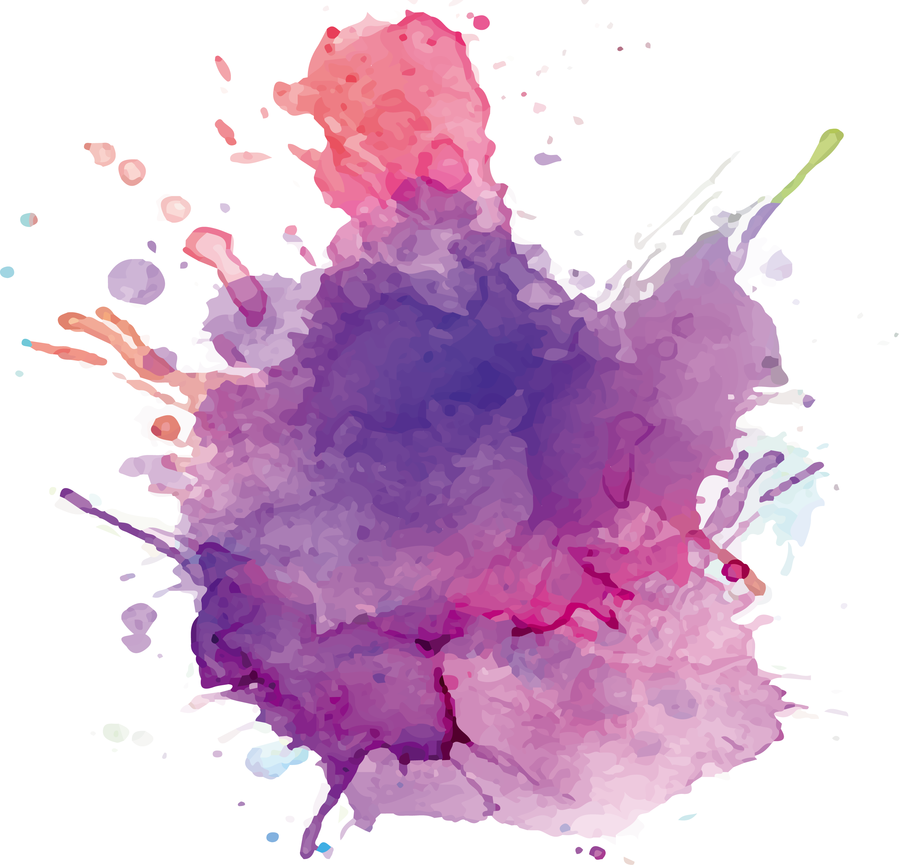 Watercolor Texture Transparent PNG Image