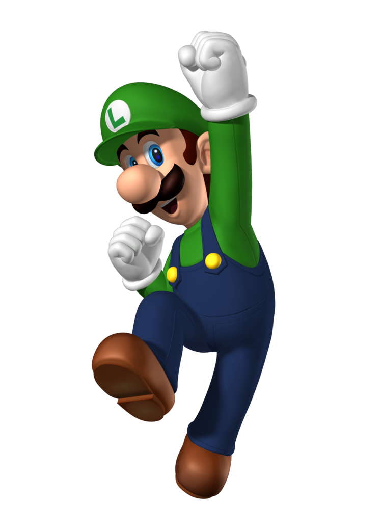 Luigi Transparent PNG Image