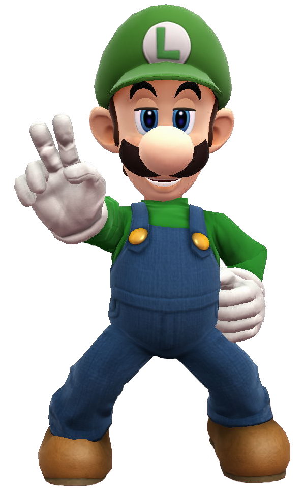Luigi Background Transparent PNG Image