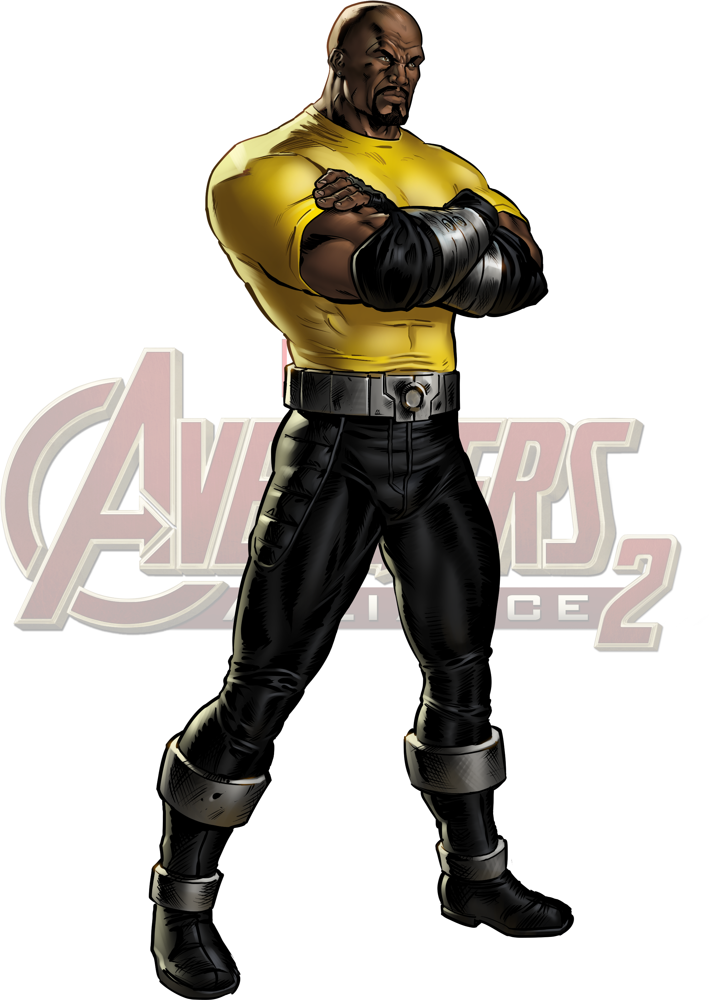 Luke Cage Characters Transparent PNG Image