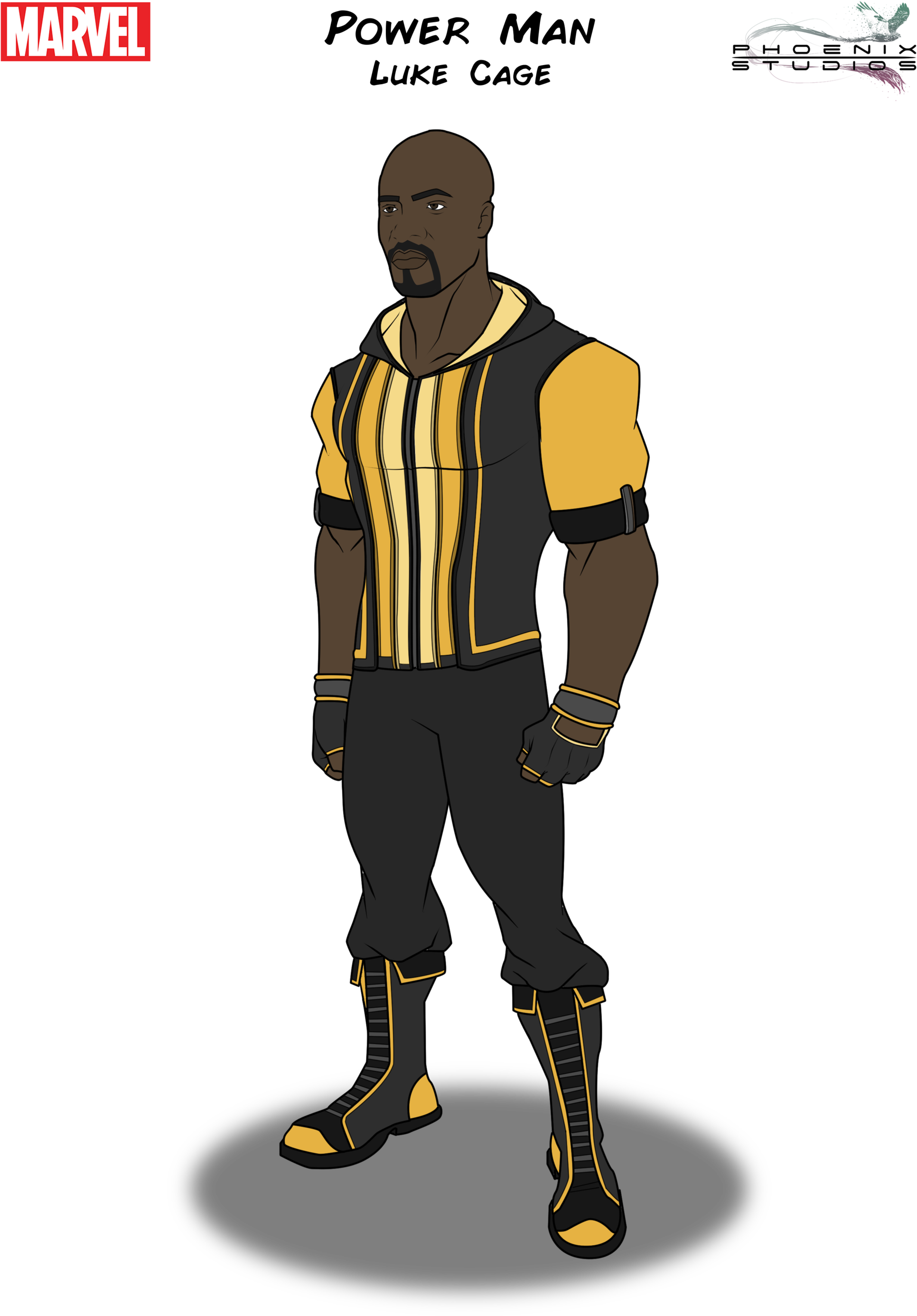 Luke Cage Transparent PNG Image