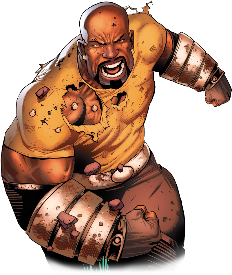 Luke Cage Marvels Transparent PNG Image