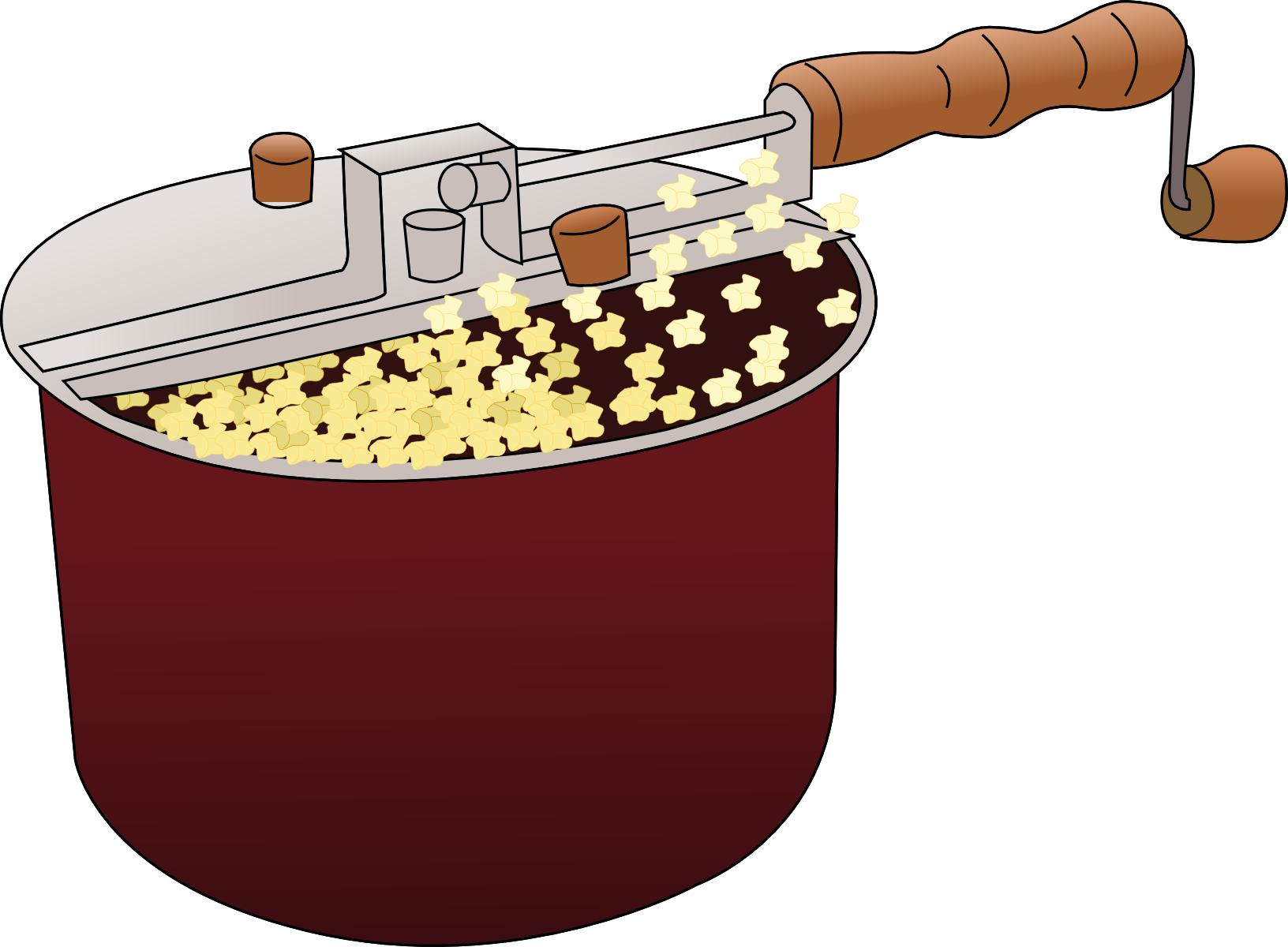 Popcorn Maker Transparent PNG Image