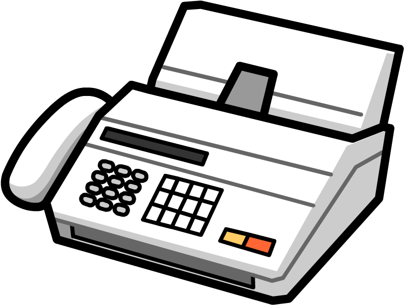 Machine Fax Transparent PNG Image