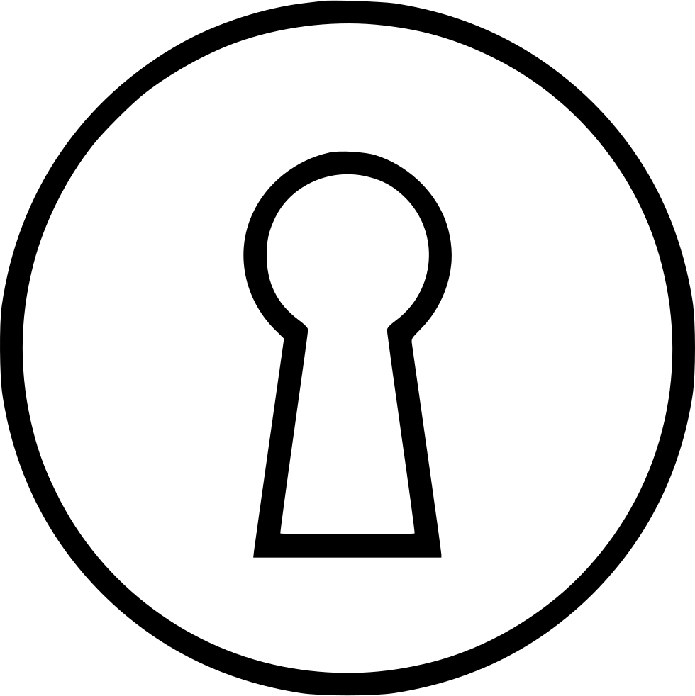 Keyhole File Transparent PNG Image