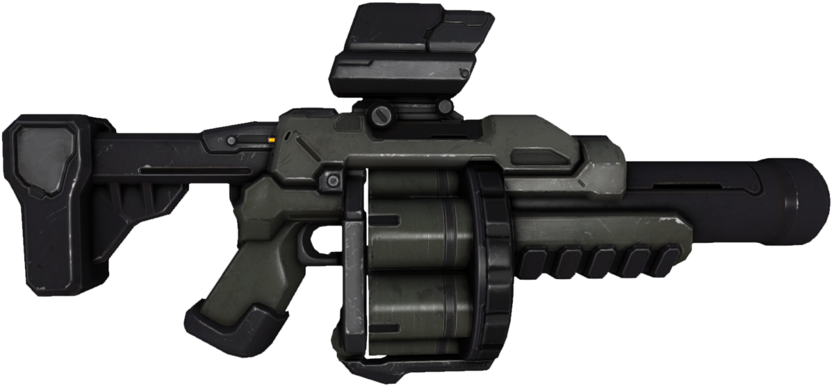 Grenade Launcher Transparent PNG Image