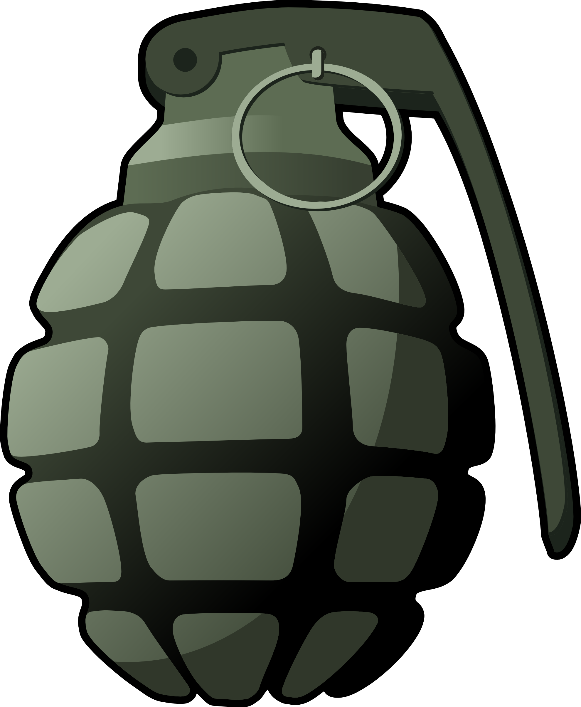 Grenade File Transparent PNG Image