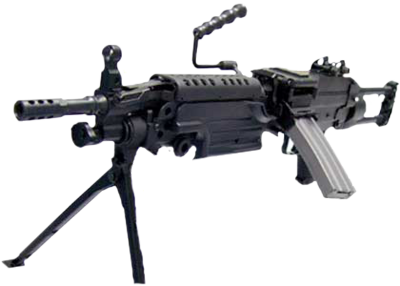 Machine Gun Transparent PNG Image