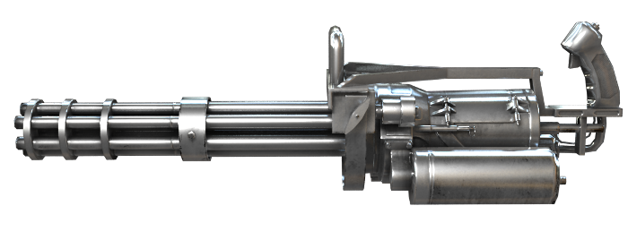 Machine Gun Transparent PNG Image