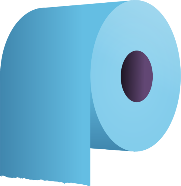 Toilet Paper Transparent PNG Image