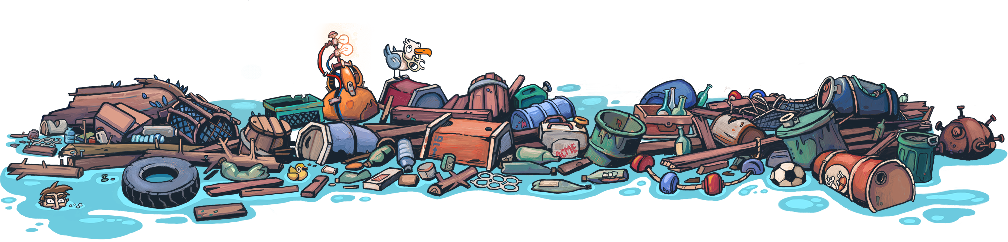 Garbage Transparent PNG Image