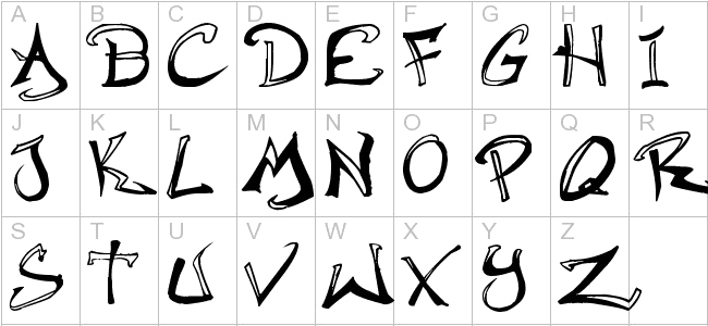 Hip Hop Fonts Transparent PNG Image