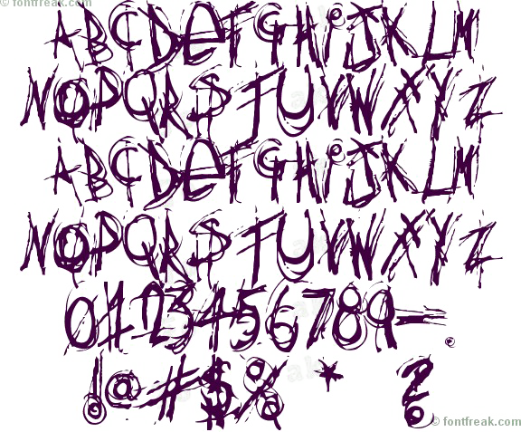 Hip Hop Fonts Transparent PNG Image