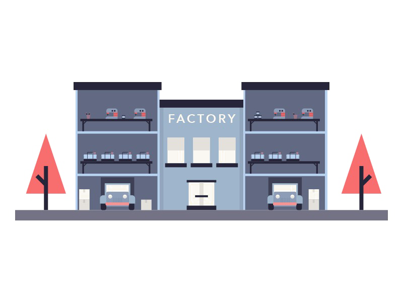 Factory Transparent PNG Image