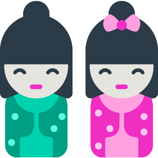 Japanese Doll Transparent PNG Image
