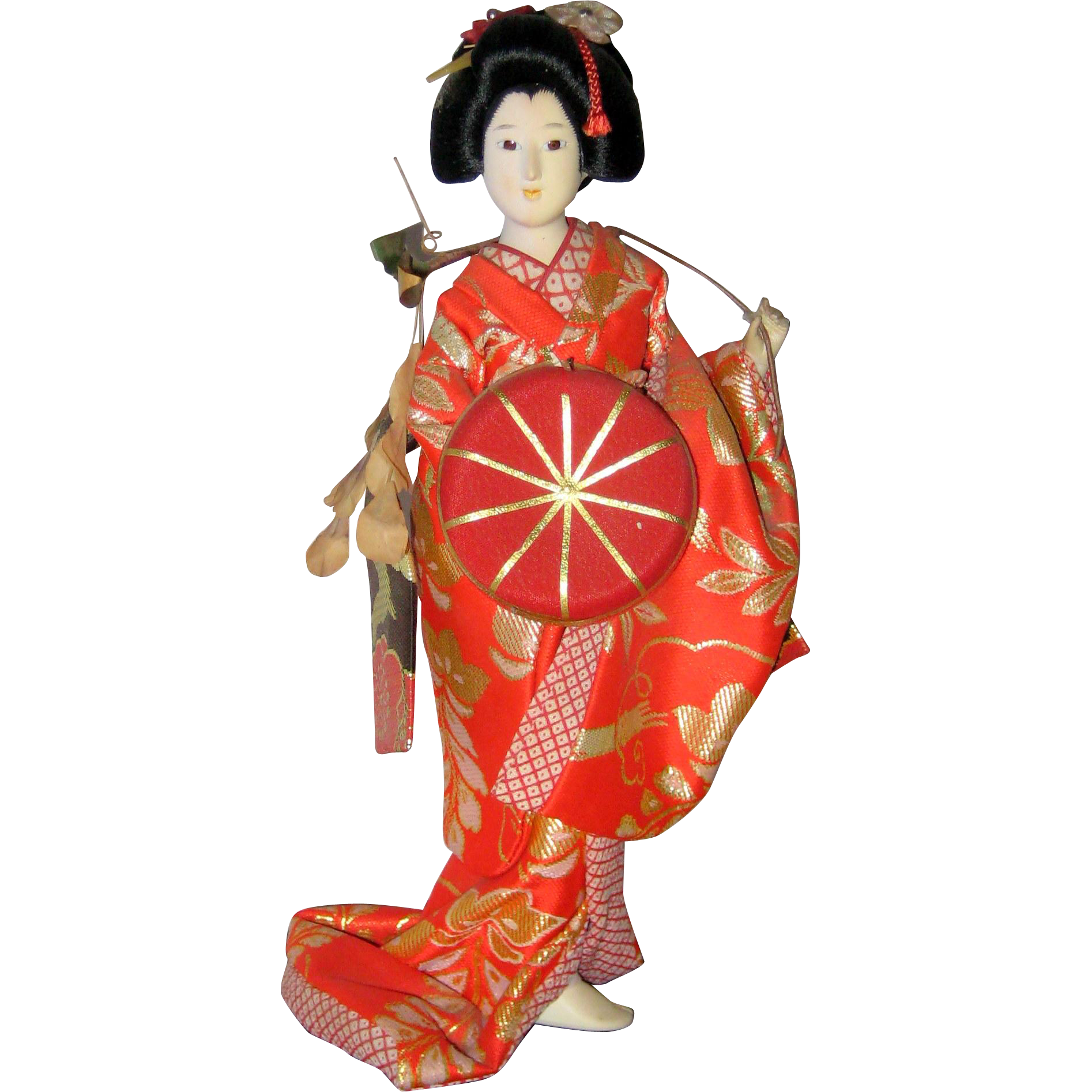 Japanese Doll Transparent PNG Image