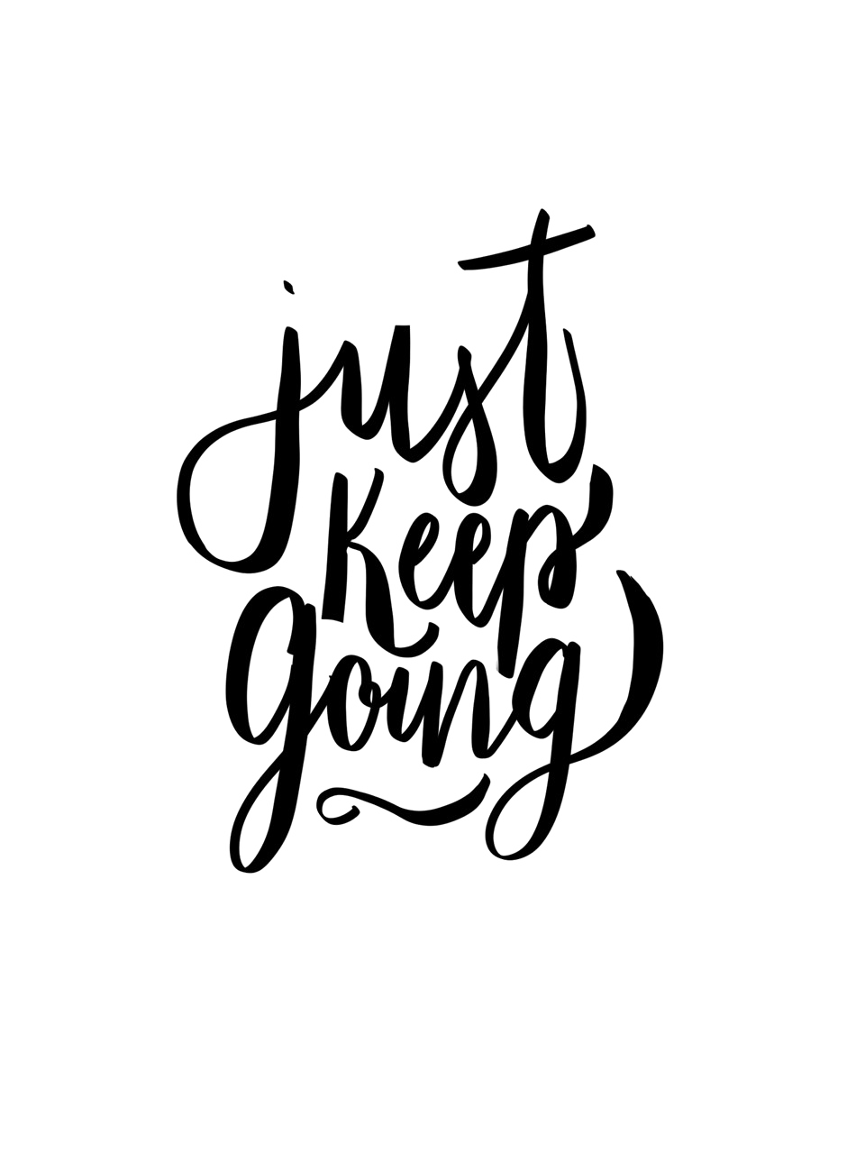 Keep Going Transparent PNG Image