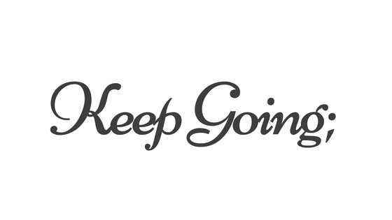 Keep Going Transparent PNG Image