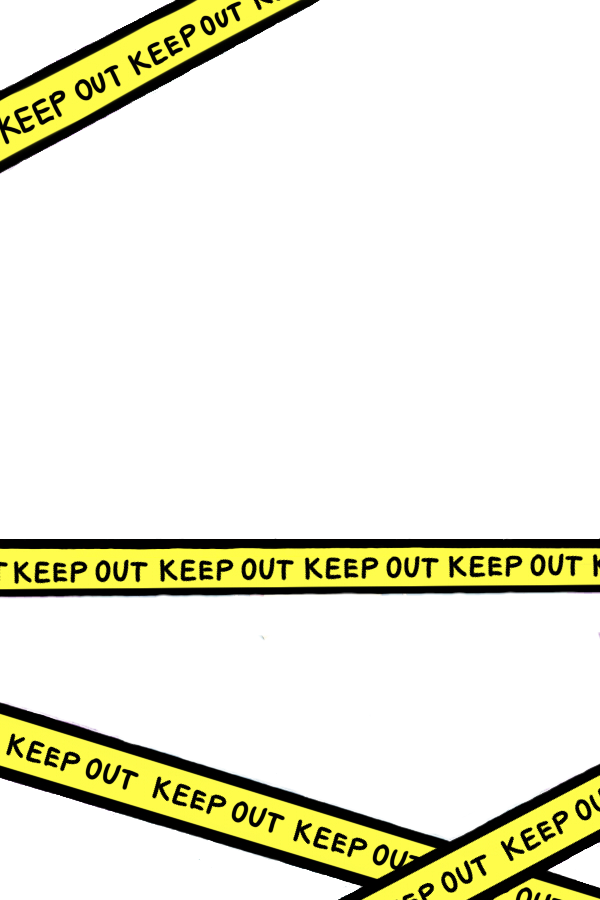 Keep Out Transparent PNG Image