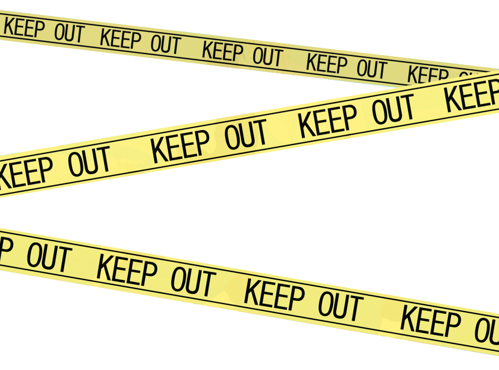 Keep Out Transparent PNG Image