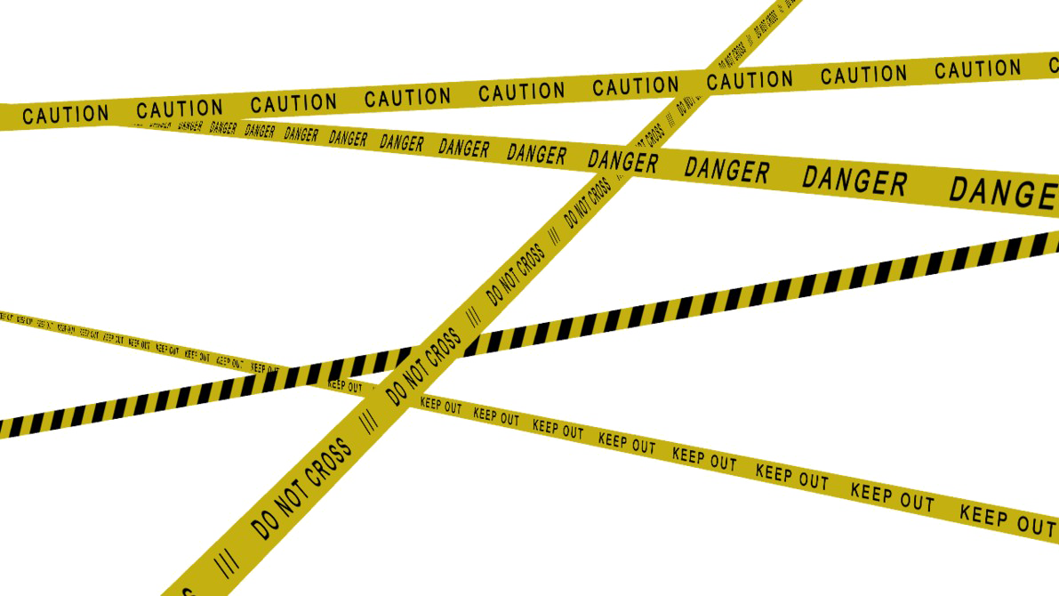 Keep Out Transparent PNG Image