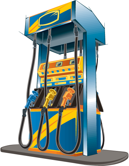 Gas Station Transparent PNG Image